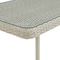 Alaterre Furniture Windham All-Weather Wicker Outdoor 42"L Coffee Table with Glass Top AWWA03AA - alternate 6